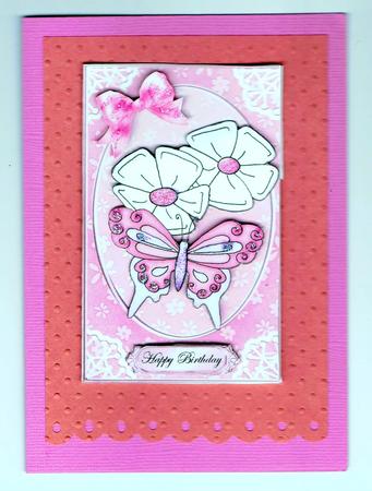 Fluttery Butterfly Lottery Wallet Card by Eve Mcmean