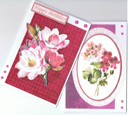 Floral Cameo Toppers by Eve Mcmean