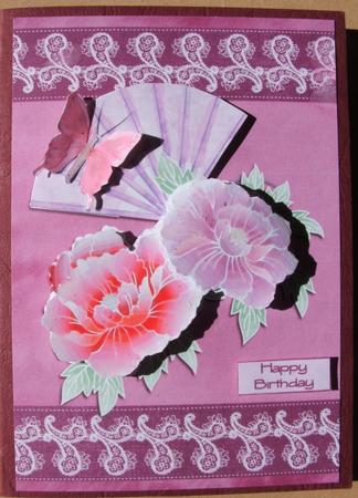 Pink & Lilac Peonies by Eve Mcmean