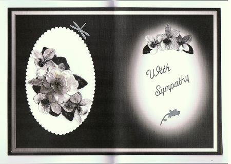 Flowers & Pearls Portrait Insert by Eve Mcmean