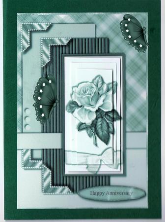 Rose Pyramid Card Front 4 by Eve Mcmean