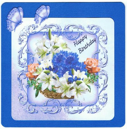 Pretty Ornate Frame Toppers of Summer Flowers by Eve Mcmean