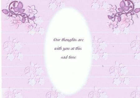 Oval Cross in Pink Gatefold Insert by Eve Mcmean
