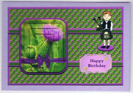 Thistle with Piper Qs by Eve Mcmean