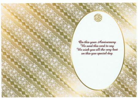 White Lace on Gold Is by Eve Mcmean