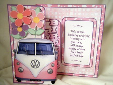 Fbp Pink Camper Van by Evelyn Pazinisky