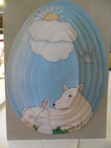 Easter Lamb Easter Egg by Ewa-Lotta Mattiasson