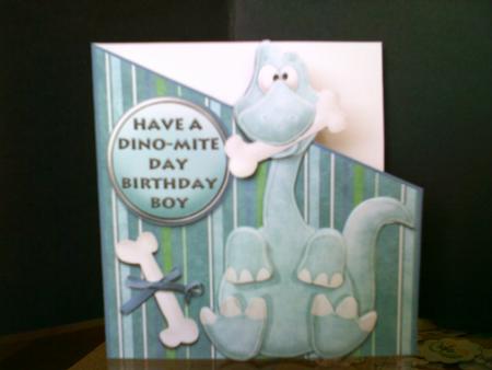 Have a Dino-mite Day Birthday Boy or Son by Faith Irvine