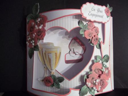 Beau Fronts 3D Card Kit - Engagement by Faith Irvine