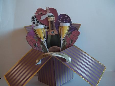 Happy Anniversary - Spring Popup Card Kit by Faith Irvine