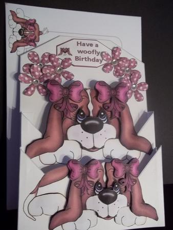 Have a Woofly Birthday Double Up Front Kit by Faith Irvine