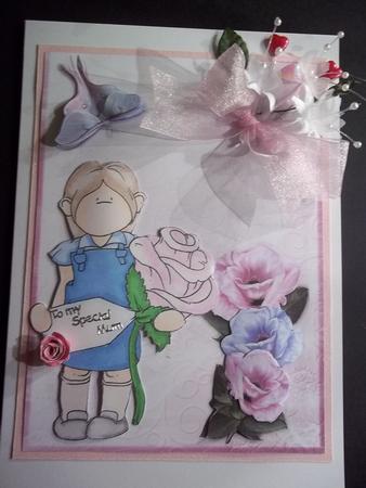 Enchanted Blooms Backing Paper Two by Faith Irvine