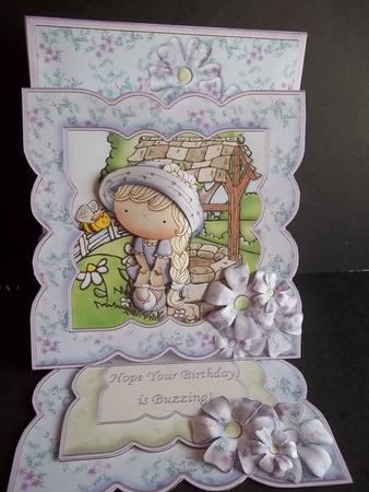 Izzy & the Wishing Well Easel Card Kit by Faith Irvine