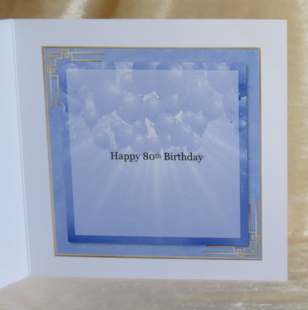 True Blue 80th Birthday by Faye Volo