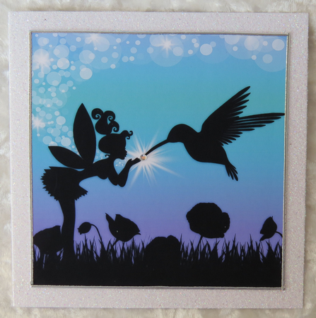 FAIRY HUMMING BIRD by Faye Volo