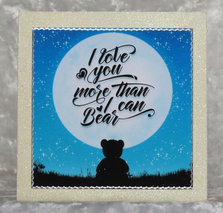 LOVE YOU BEAR by Faye Volo