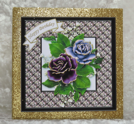Purple Roses by Faye Volo