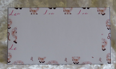 Zodiac Leo Money Envelope Featured Gallery Photo