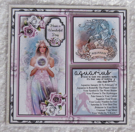Fabulous Aquarius - Zodiac Mini Page Kit  by Faye Volo