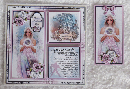 Fabulous Aquarius - Zodiac Mini Page Kit  by Faye Volo