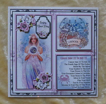 Fabulous Cancer- Zodiac Mini Page Kit by Faye Volo