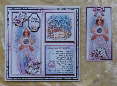 Fabulous Cancer- Zodiac Mini Page Kit by Faye Volo