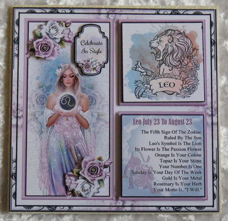 Fabulous Leo - Zodiac Mini Page Kit   by Faye Volo
