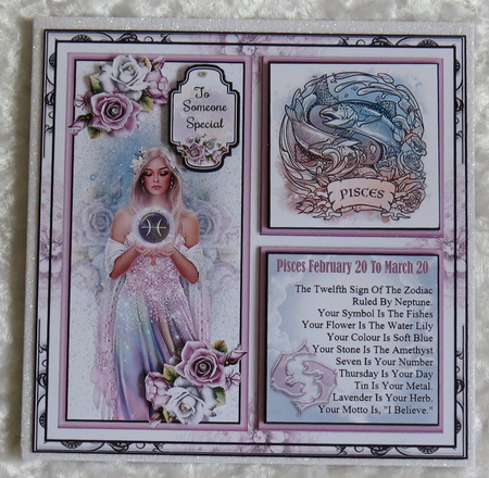 Fabulous Pisces - Zodiac Mini Page Kit by Faye Volo