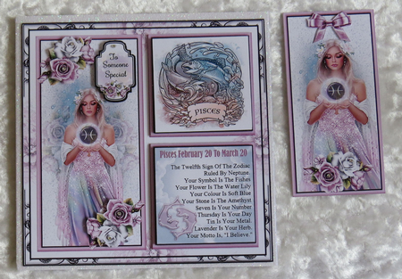 Fabulous Pisces - Zodiac Mini Page Kit by Faye Volo