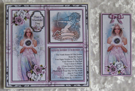 Fabulous Saggitarius - Zodiac Mini Page Kit by Faye Volo