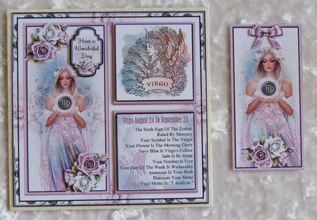 Fabulous Virgo - Zodiac Mini Page Kit by Faye Volo