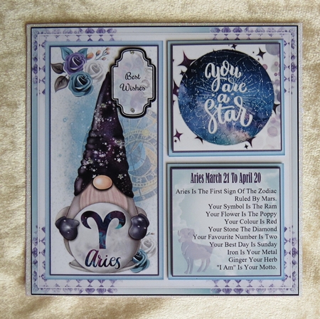  Aries - Gnome Zodiac Mini Page Kit    by Faye Volo