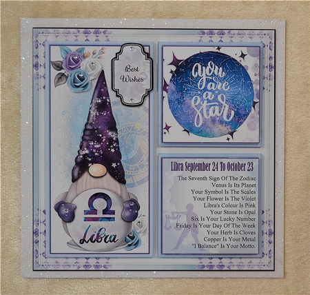 Libra Gnome Zodiac Mini Page Kit by Faye Volo