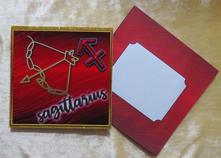 Zodiac - Sagittarius - Unisex Card by Faye Volo