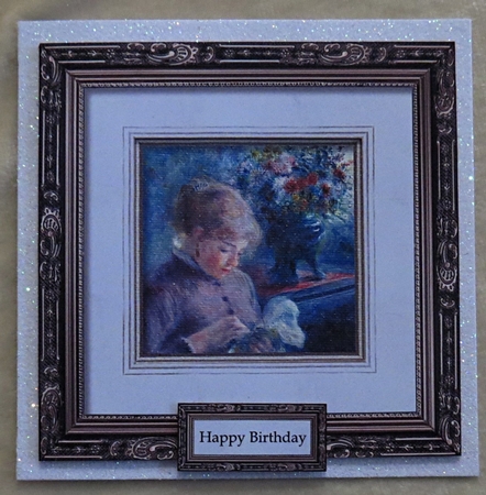 The Gallery - Renoir - Young Woman Sewing by Faye Volo