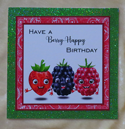 Berry Happy Birthday by Faye Volo