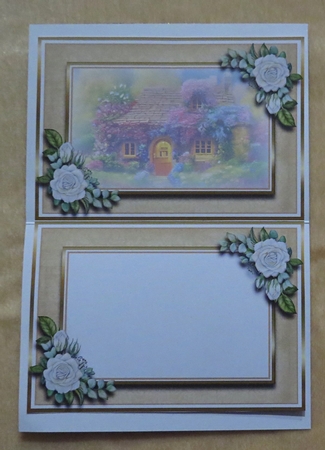 A5 Home Sweet Home Blank Insert  by Faye Volo