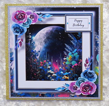 Sleepy Garden 3 8x8 by Faye Volo