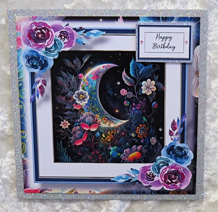 Sleepy Garden 2 8x8 by Faye Volo