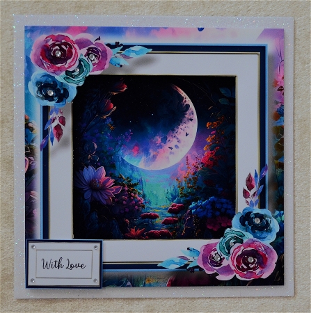 Sleepy Garden 1 8x8 by Faye Volo