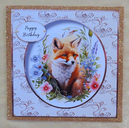 Simple Painted Fox by Faye Volo