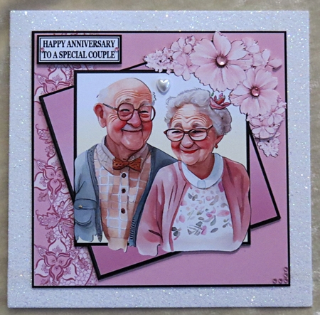 OLD COUPLE ANNIVERSARY  by Faye Volo