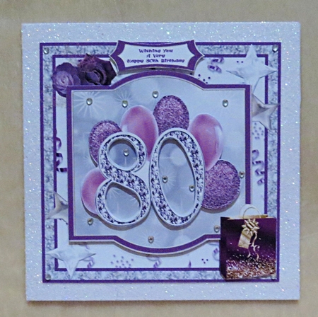 Special 80th Birthday Wishes - Mini Kit by Faye Volo