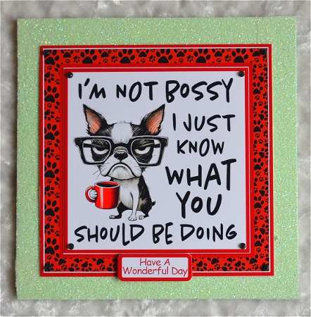 I Dont Like Morning People Card Front & Matching Gift Tags by Faye Volo