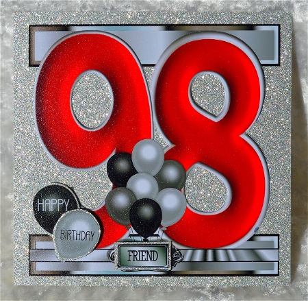I Card Front - Red - 90s Featured Gallery Photo