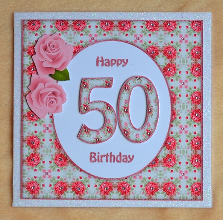 Shabby Chic Roses Any Age 8x8 Mini Kit by Faye Volo