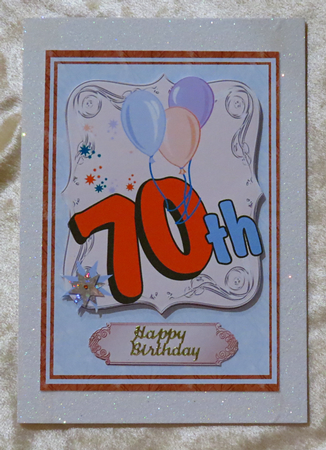 7oth Birthday Toppers by Faye Volo