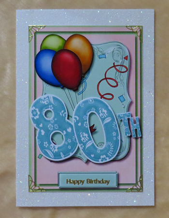 80th Birthday Toppers by Faye Volo