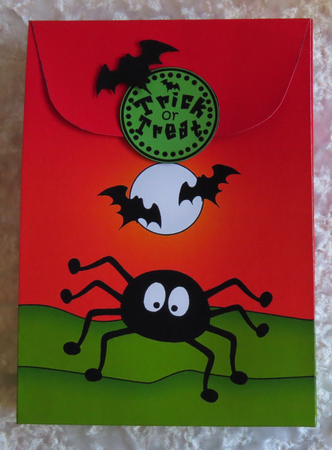 3D Little Halloween Mummy Gomez Gift Bag Mini Kit by Faye Volo