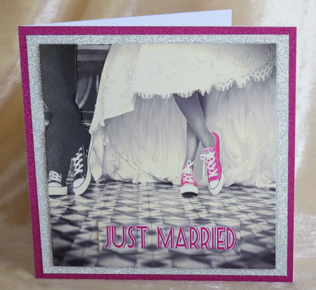 Tying The Knot 54 - Weddings & Handfastings - 3D Decoupage + Matching Insert & Tag  by Faye Volo